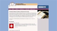 Desktop Screenshot of diplomatic-documents.org